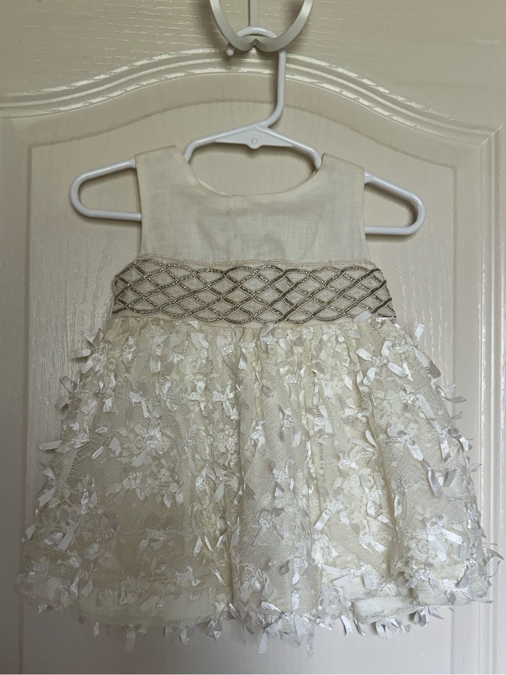 Rochy Spain Ivory Lace Ceremony Dress 12M